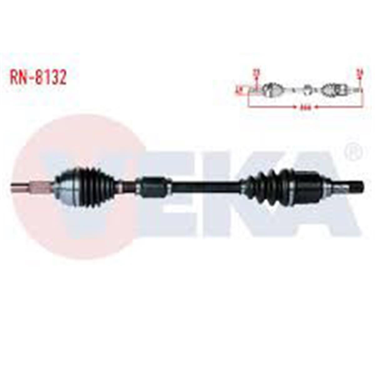 Aks Komple Sol 1,2 16V Clıo Iv