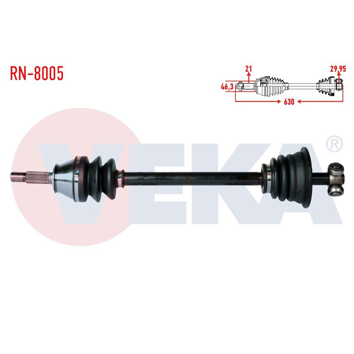 Aks Komple Sol R9