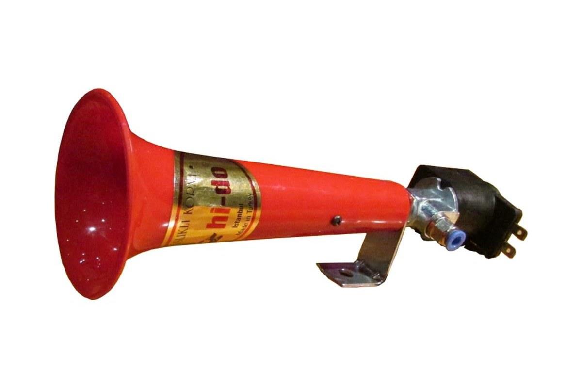 Hido 12V Basınçlı Islıklı Korna Ve Kompresör Seti