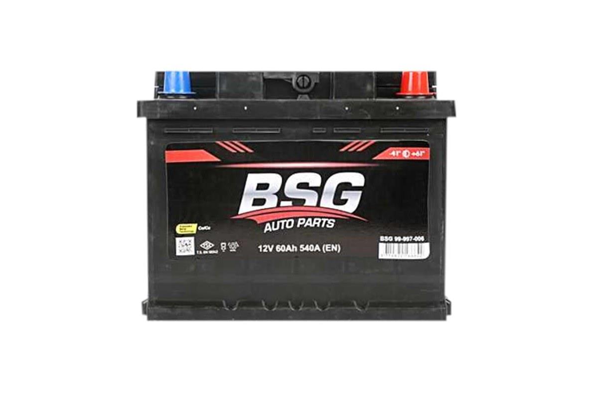 Bsg Akü (12V 60Ah) D23 Düz Sulu Smf Universal Tip