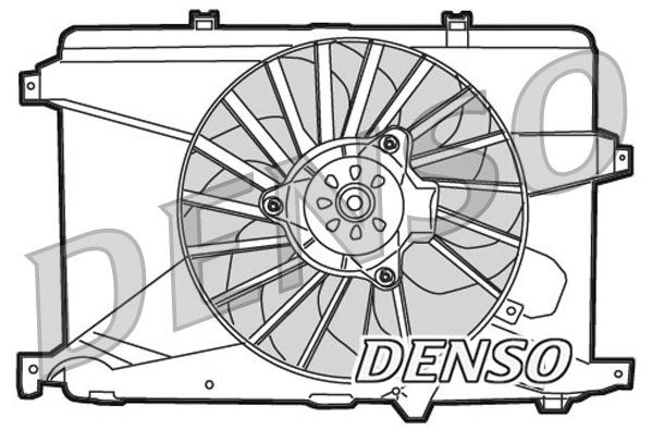 Alfa Romeo 159 Radyatör Fanı DENSO