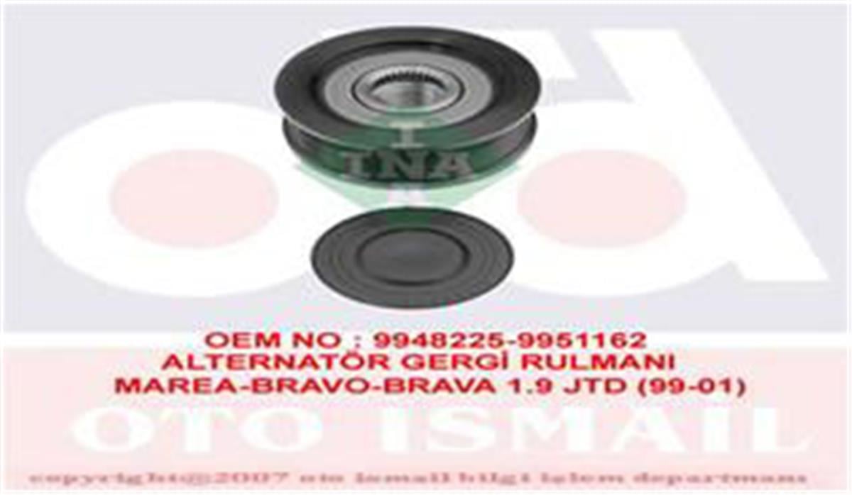 Alternator Gergı Rulmanı Doblo (01-)-Bravo (96-01)-Marea (96-) 1.9Td-1.9Jtd