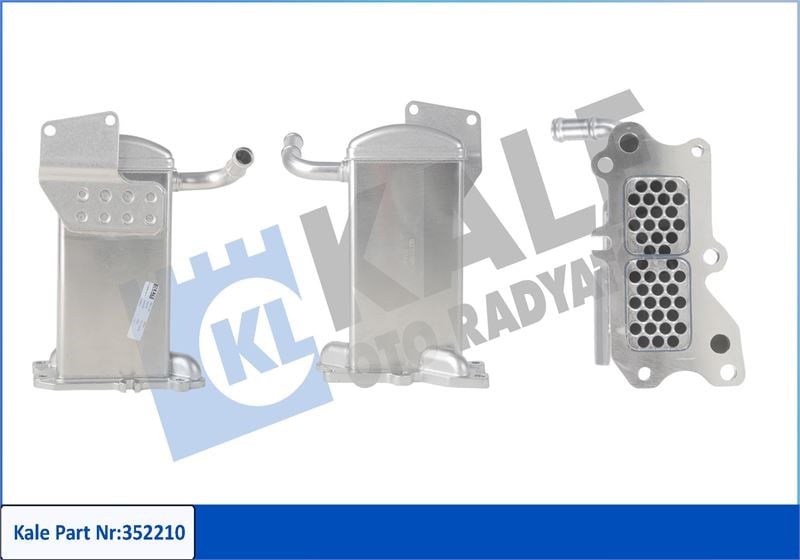 Volkswagen Amarok Golf VI EGR Soğutucusu KALE-RADYATOR