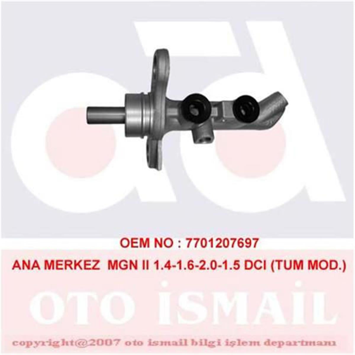 Ana Merkez Megane 2 1.4-1.5 Dcı-1.9 Dcı-2.0 02 23.81 Mm