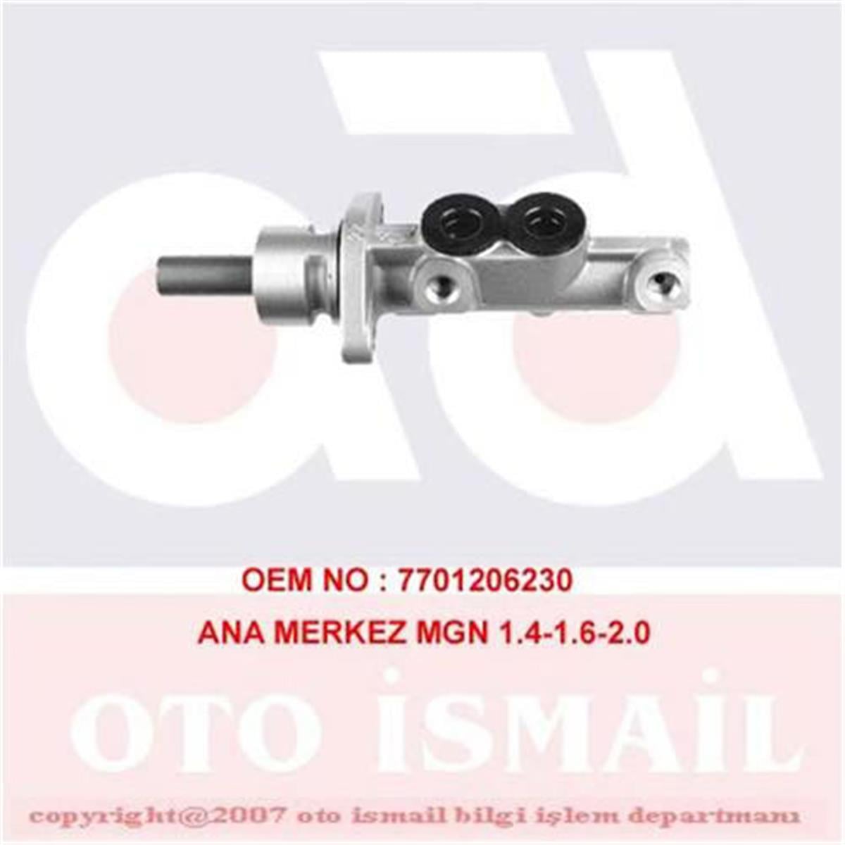 Ana Merkez Megane I 1.6 16V-1.6 16V-1.9 D 96-03 22.2Mm