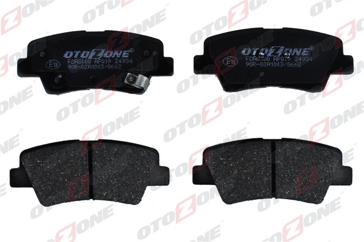 Arka Balata Accent Blue 1.4-1.6 2011 Kıa Soul 1.6 09 99.8X41.3X15.5/15.8 Gdb3494