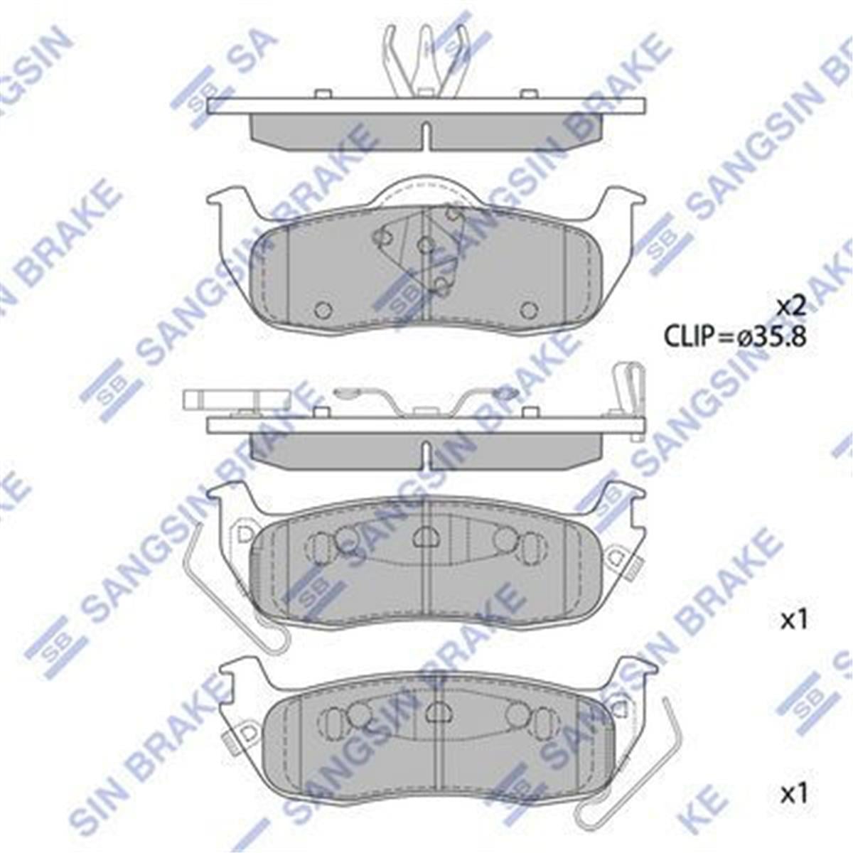 Arka Balata Grand Cherokee Iı 2.7 Crd 02 Grand Cherokee Iıı 5.7 V8-3.7 V6 05 Gdb