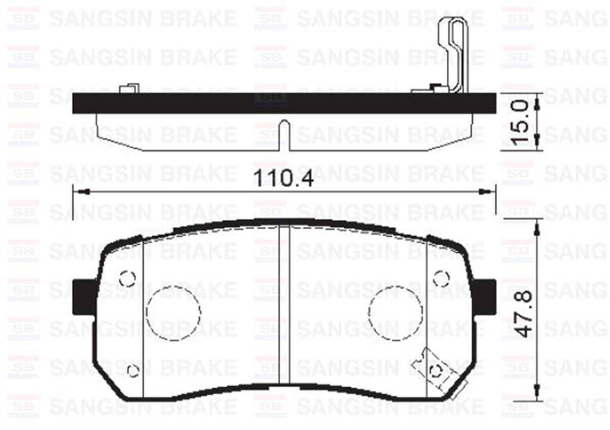 Arka Balata Kıa Carnıval-Grand Carnıval Iıı 2.2 Crdi-2.7 V6-2.9 Crdi 06 H1 2.5 C