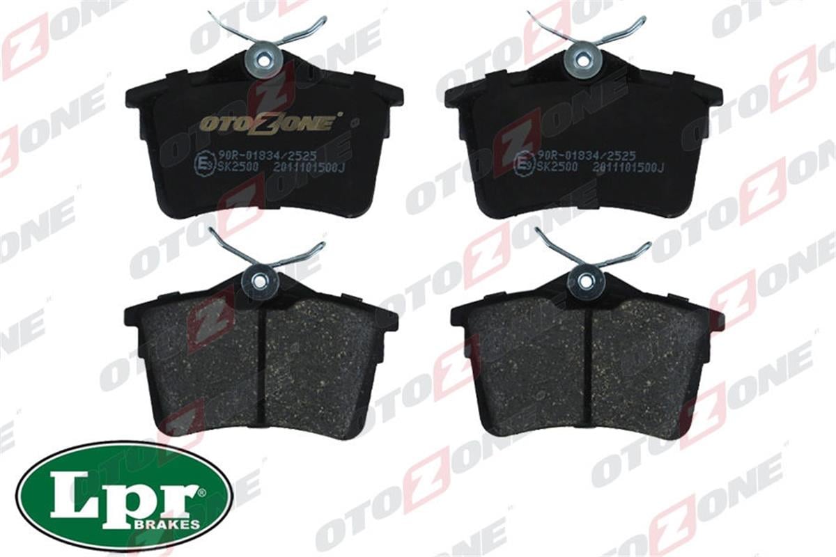 Arka Balata Peugeot 308-Sw 1.4 16V-1.6 16V-2.0-1.6 Hdı 07 Partner Tepee-Berlingo