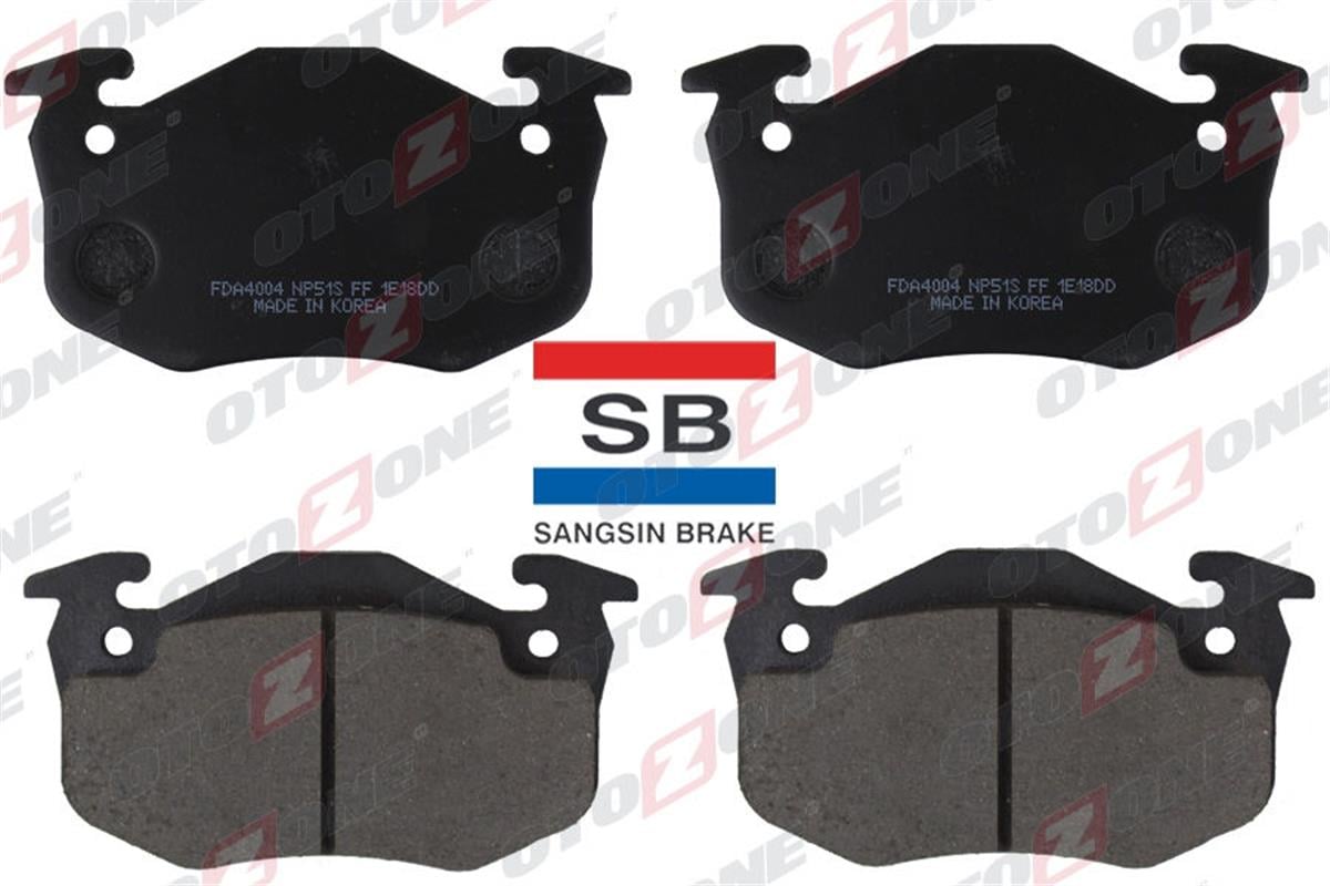 Arka Balata R9-R19-P106 96 Peugeot 206 00 P306 97-01 Megane I-Clio I-Iı -Saxo 96