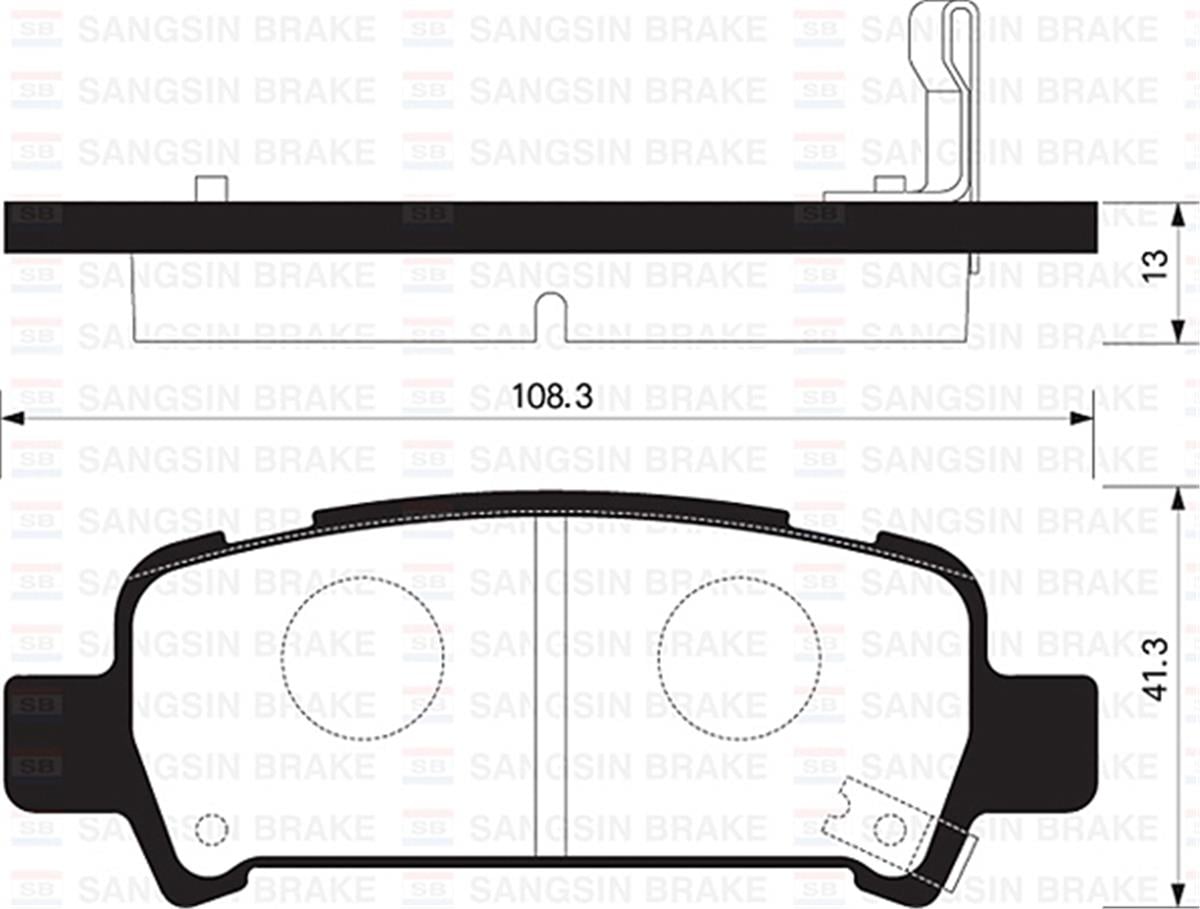 Arka Balata Subaru Forester 2.0 02 05 Impreza 2.0 1.5 02-06 Legacy 98-03 Gdb3223