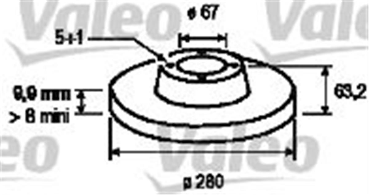 Arka Fren Aynası Mercedes W638 V Klasse V230-V230td-V280 V6-Vıto 2.0-2.3D-2.3Td