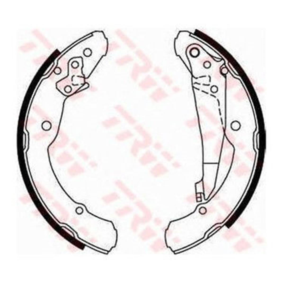 Arka Pabuc Balata Caddy Iı (95-04) Jetta Iv 1.2Tsı