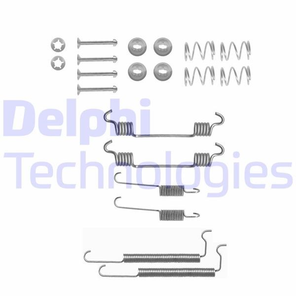 Opel Astra Arka Fren Pabuç Montaj Takımı DELPHI