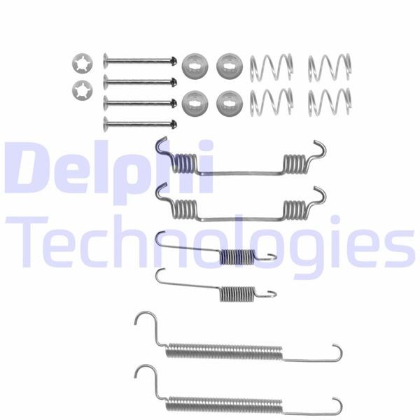 Opel Astra Combo Vectra Zafira Arka Fren Pabuç Montaj Takımı DELPHI