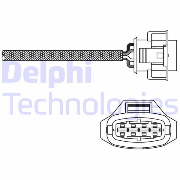 Opel Astra Oksijen Sensörü DELPHI