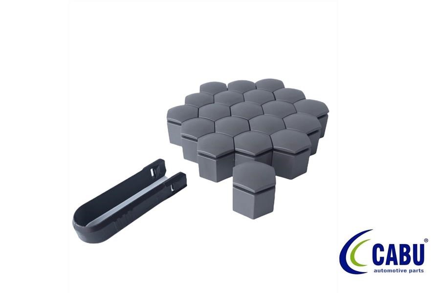 Opel Astra F Bijon Kapağı Kömür Metalik 22x27mm (20 Adet) CABU
