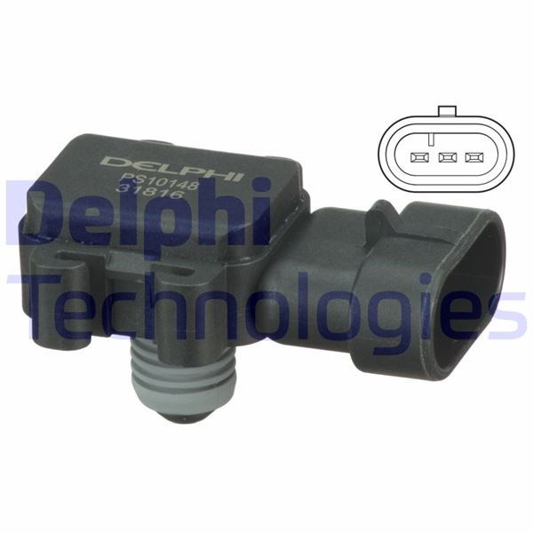 Opel Astra G MAP Sensörü Basınç Sensörü DELPHI