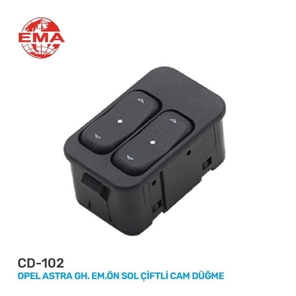 Opel Astra G H Çiftli Ön Sol Cam Açma Anahtarı EMA