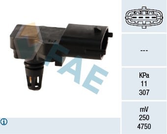 Opel Fiat Renault Chevrolet MAP Sensörü FAE