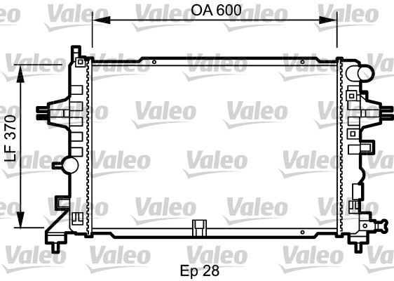 Opel Astra G Astra H Zafira Radyatör 2.0-2.2 Z22yh Manuel Klimasız