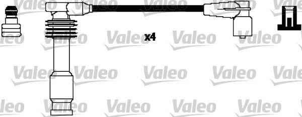 Opel Astra Vectra Buji Kablo Takımı 1.8-2.0 16V ECOTECH VALEO