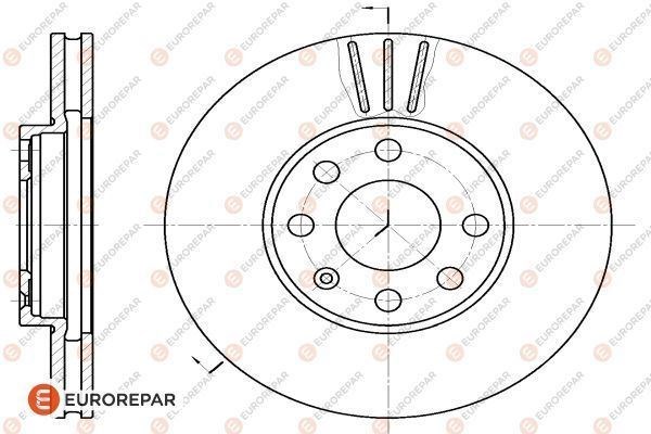 Opel Astra G Ön Fren Diski EUROREPAR