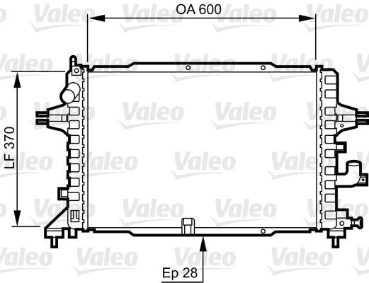 Opel Astra H Zafira Radyatör 1.3-1.7-1.9 Cdti Manuel Klimalı/Klimasız