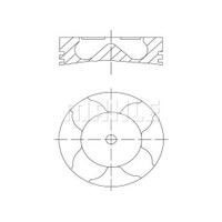 Opel Astra H Piston Segman 1.9DTH 0.40 82.40mm YENMAK