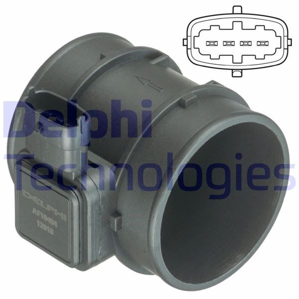Opel Astra H Zafira B Vectra C Hava Kütle Ölçer Debimetre DELPHI
