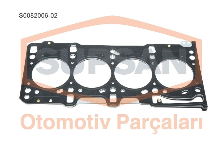 Opel Astra H 1.3 CDTI Silindir Kapak Contası 0.92mm 2 Çentik SUPSAN