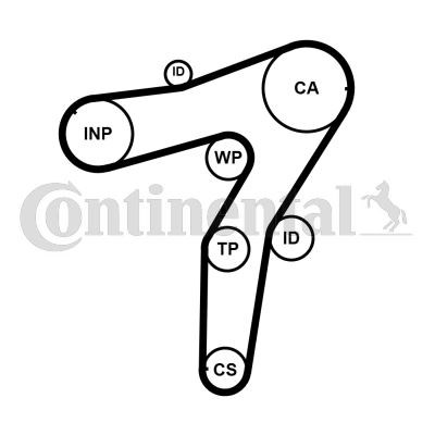 Opel Astra J Eksantrik Gergi Kiti 2.0 CDTI CONTITECH
