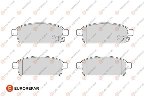 Opel Astra J Arka Fren Balatası EUROREPAR