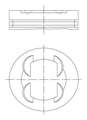 Opel Astra J Corsa D-E Meriva B Adam Aveo Piston Segman 0.50 MAHLE