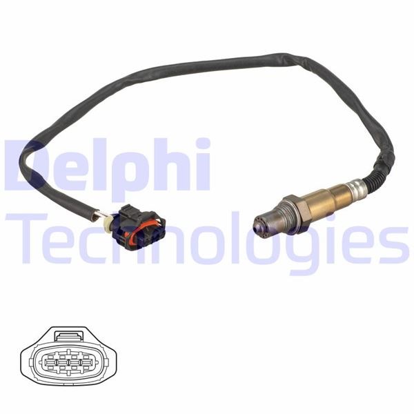 Opel Astra J Oksijen Sensörü Ön 1.6-1.8 A16XER-A18XER-B16XER DELPHI