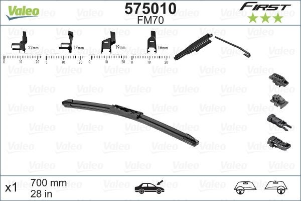 Opel Astra K Citroen C4 Coupe Peugeot 307 CC Ön Silecek Süpürgesi Silencio... VALEO