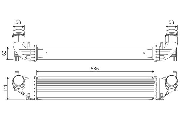 Opel Astra K Turbo Radyatörü VALEO