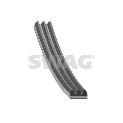Opel Peugeot Citroen Devirdaim Kayışı 3PK576 1.2 VTI PureTech SWAG