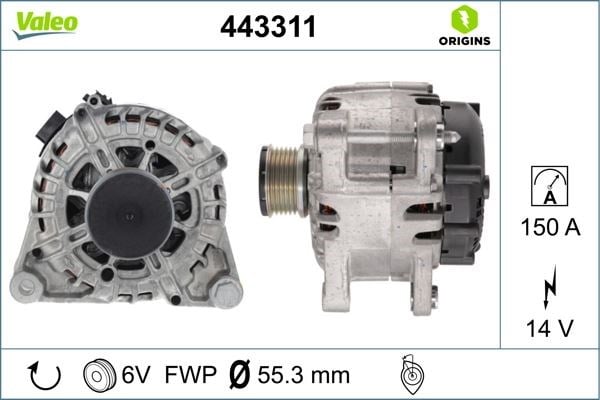 Opel Astra L 1.2 Puretech 1.5 BlueHDI Alternatör Komple VALEO