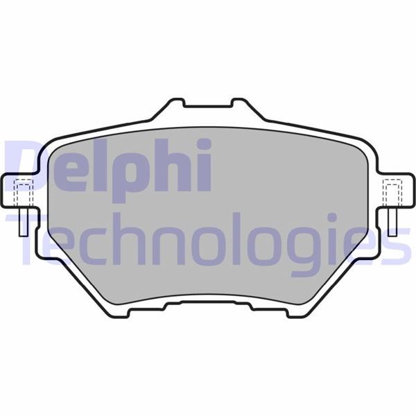 Opel Astra L Arka Fren Balatası 268mm DELPHI