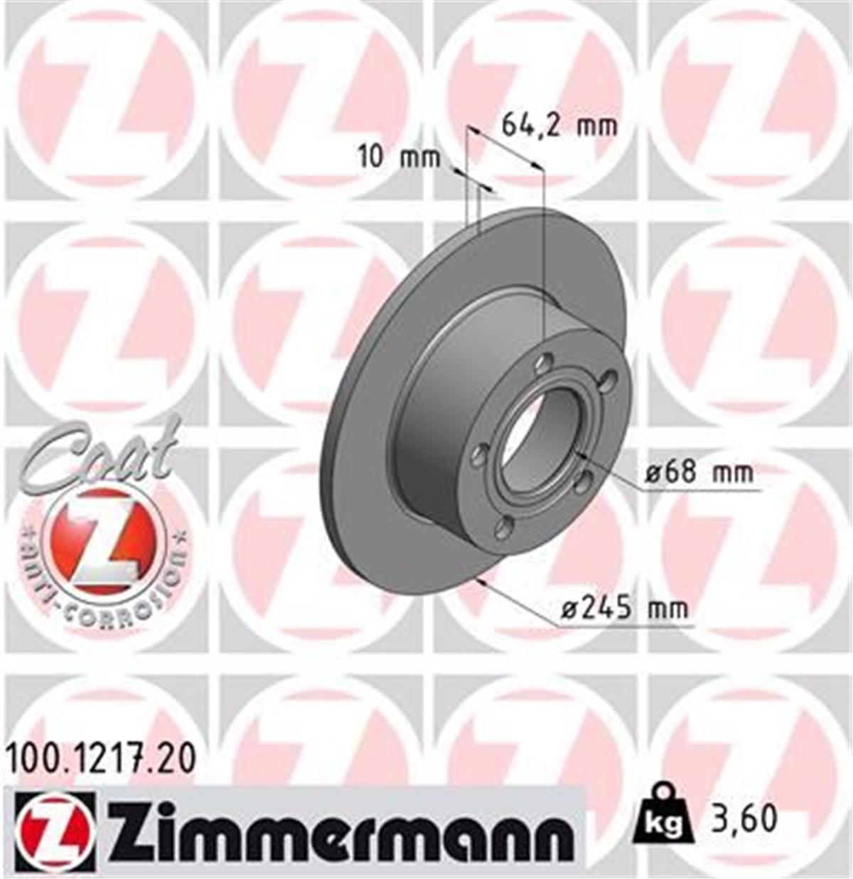 Volkswagen Passat Audi A6 Superb Arka Fren Aynası 245X10x5 4A0615601a
