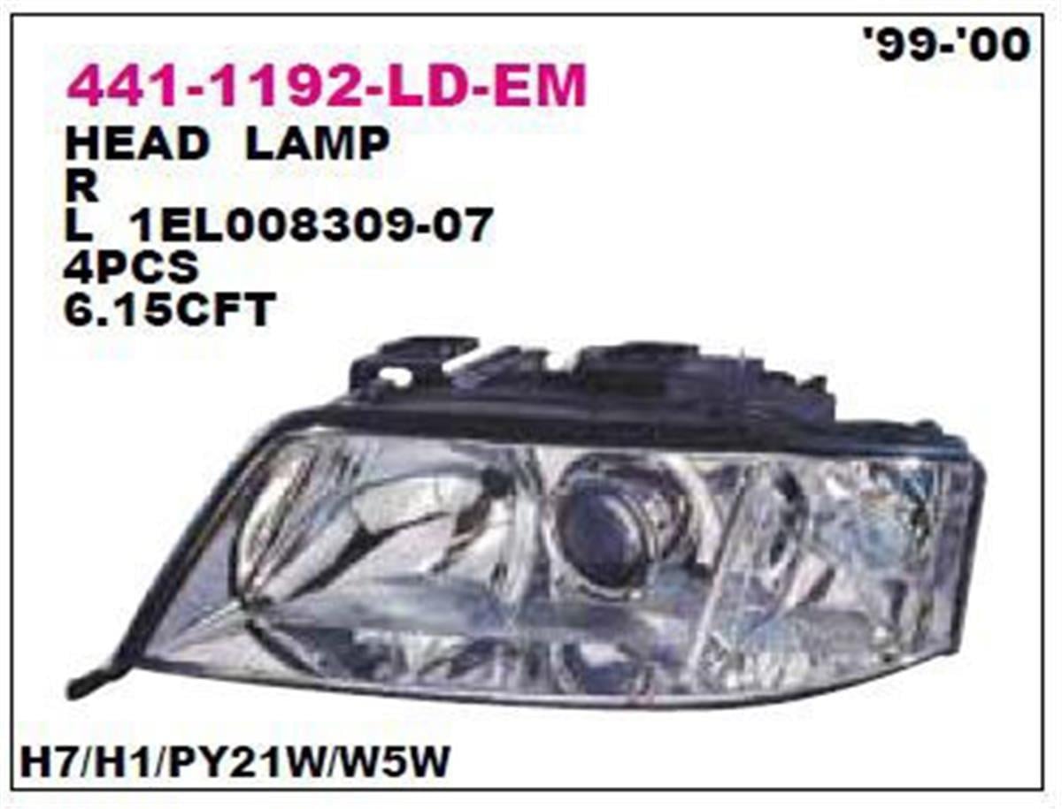 Audi A6 (1999-2003) Sol Far Depo 4B0941029bj