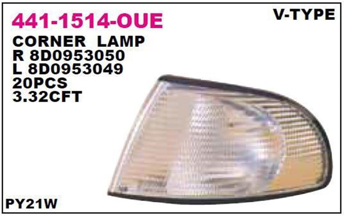 Audi A4 Sinyal Lambası Depo (Sağ) (B5 Kasa 1996-1999) 8D0953050