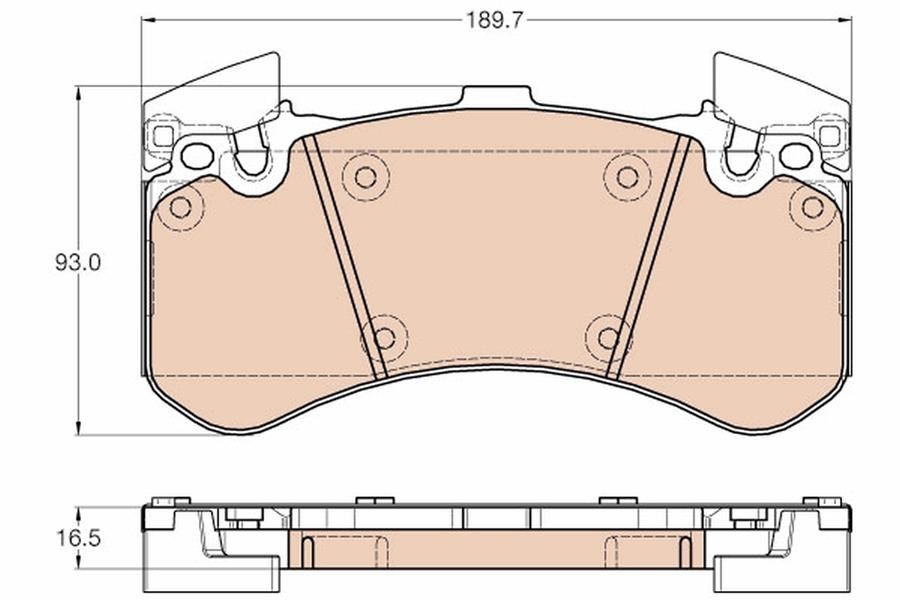 Audi A8 D4 Ön Disk Balatası TRW