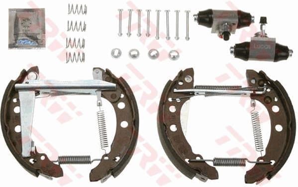 Audi 80 B2 Arka Aks Pabuçlu Balata Kiti TRW
