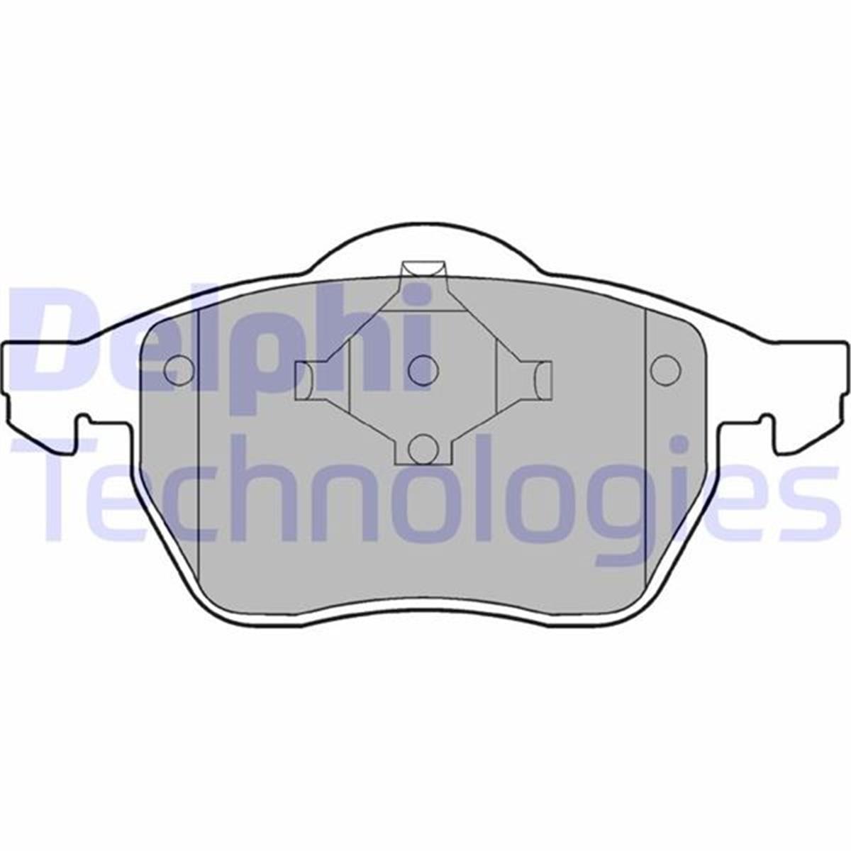 Audi A4 Passat Sharan Ön Fren Balatası Delphi Alh Motor