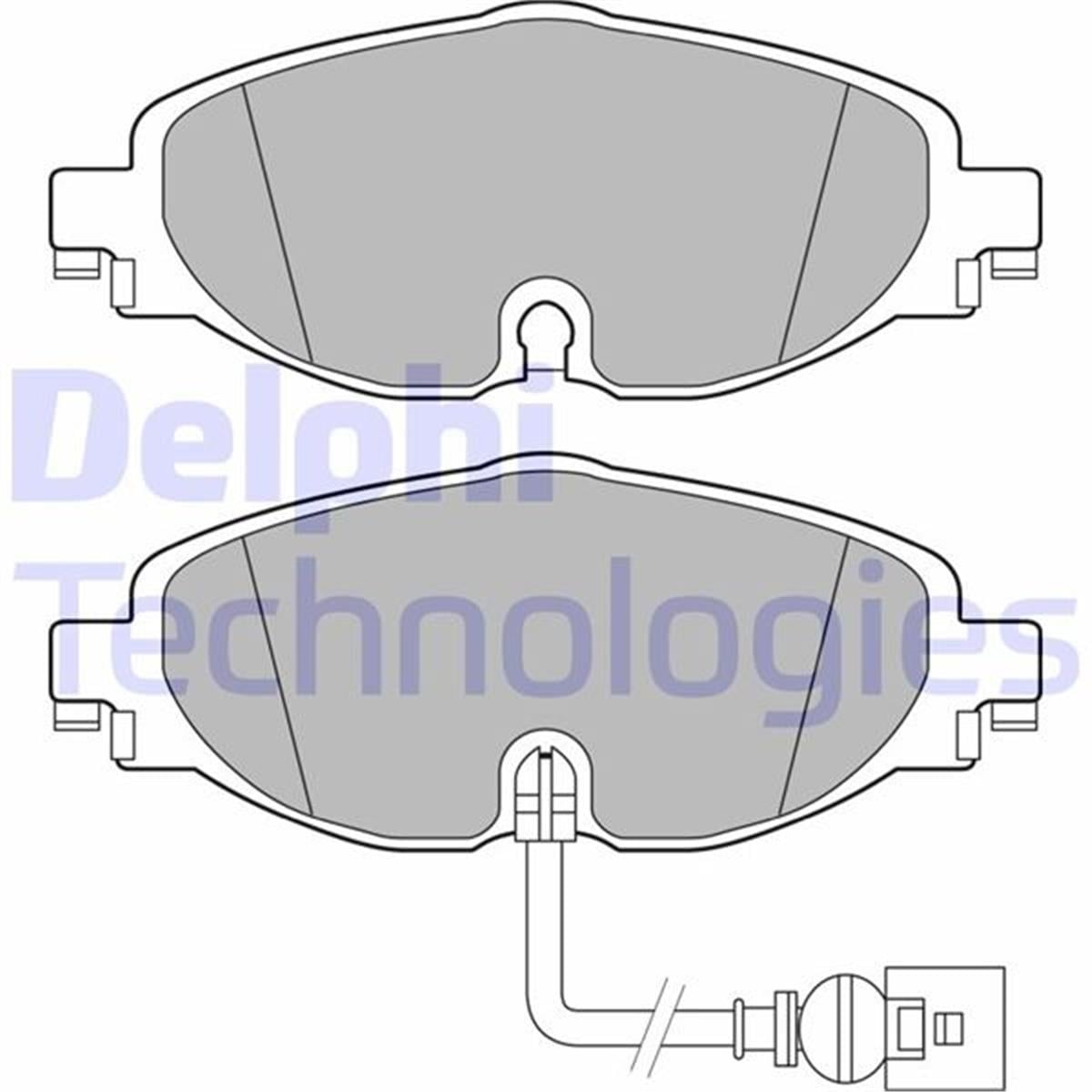 Audi A3 Golf 7 Passat B8 Leon Octavia Fren Balatası Delphi
