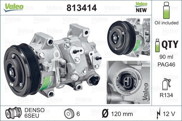 Toyota Auris Klima Kompresörü 1.6L 1ZRFE ZRE151 VALEO
