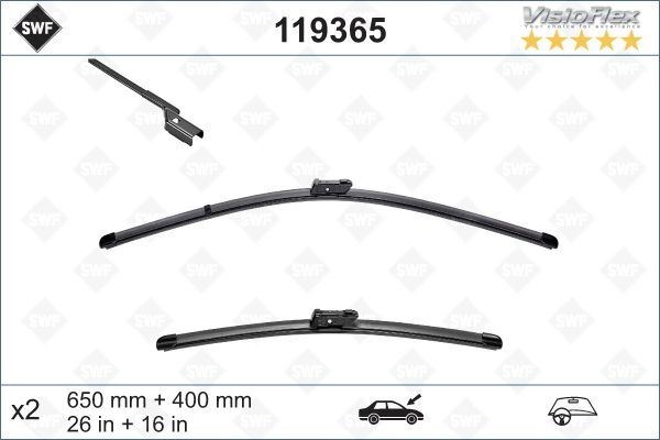 Toyota Avensis Silecek Süpürgesi 650x400 mm VALEO