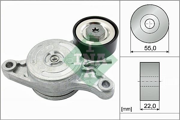 Toyota Avensis Alternatör Gergi Rulmanı Kütüklü INA